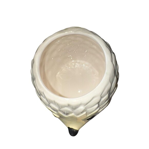 Happy Hedgehog Ceramic Mug With Floral Handle - Picture 7 of 8